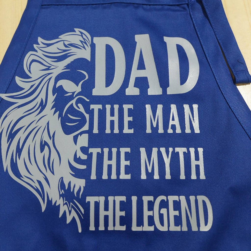 Pops the Man, the Myth, the Legend Apron | Father's Day Gift