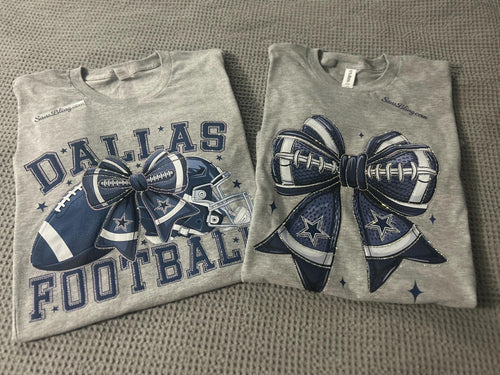 Dallas Football Rhinestone Tshirt