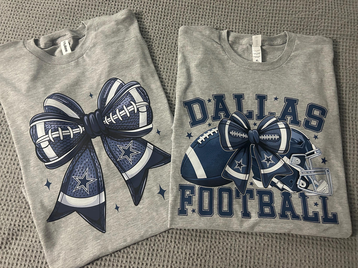Dallas Football Rhinestone Tshirt