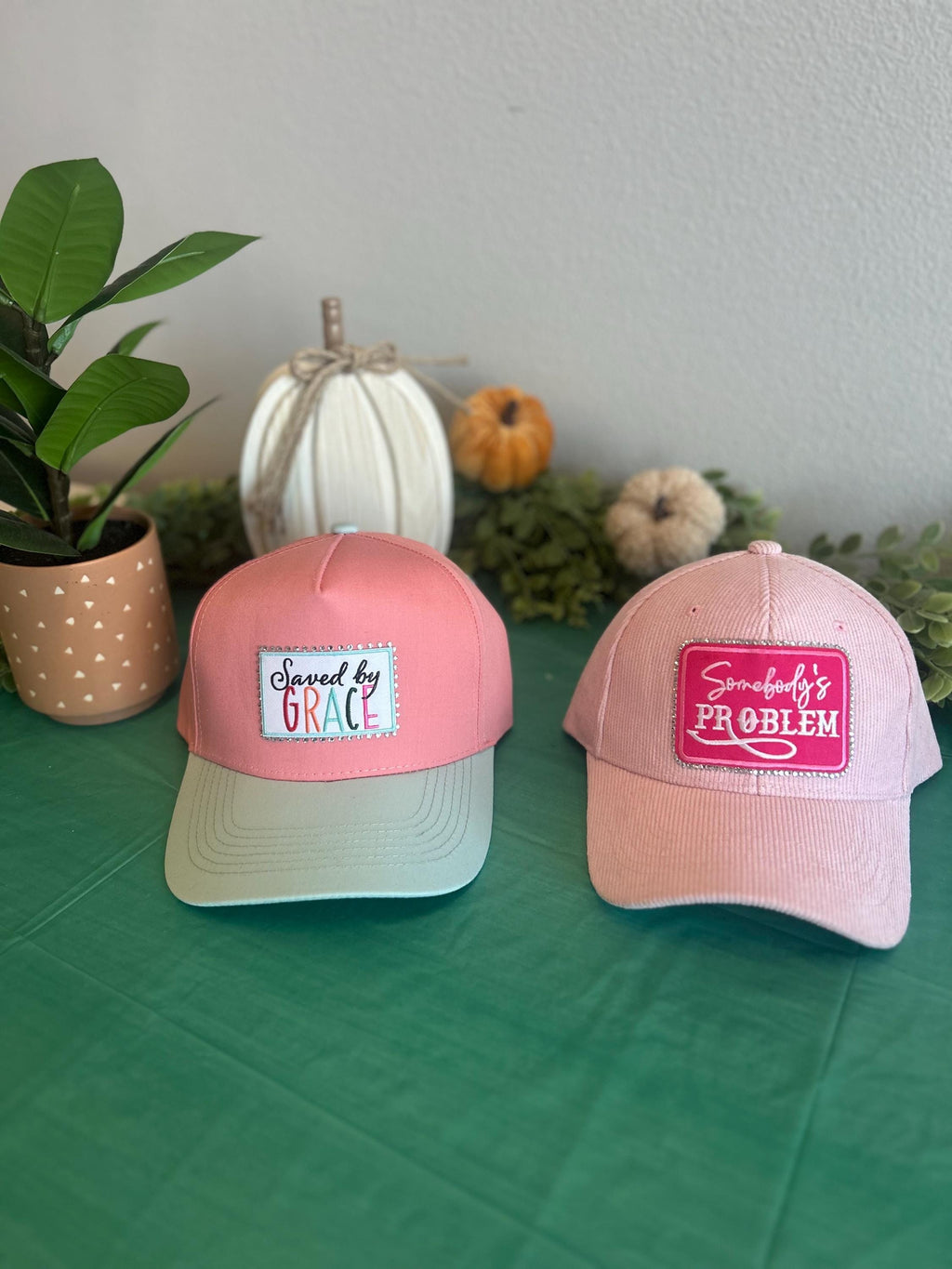 Saved by Grace | Ball Cap | Adjustable Cap | Embroidered Patch |