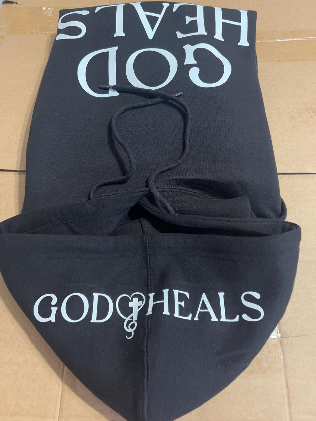 Custom Christian Hoodie | God Heals w/verse | unisex style |  Gift
