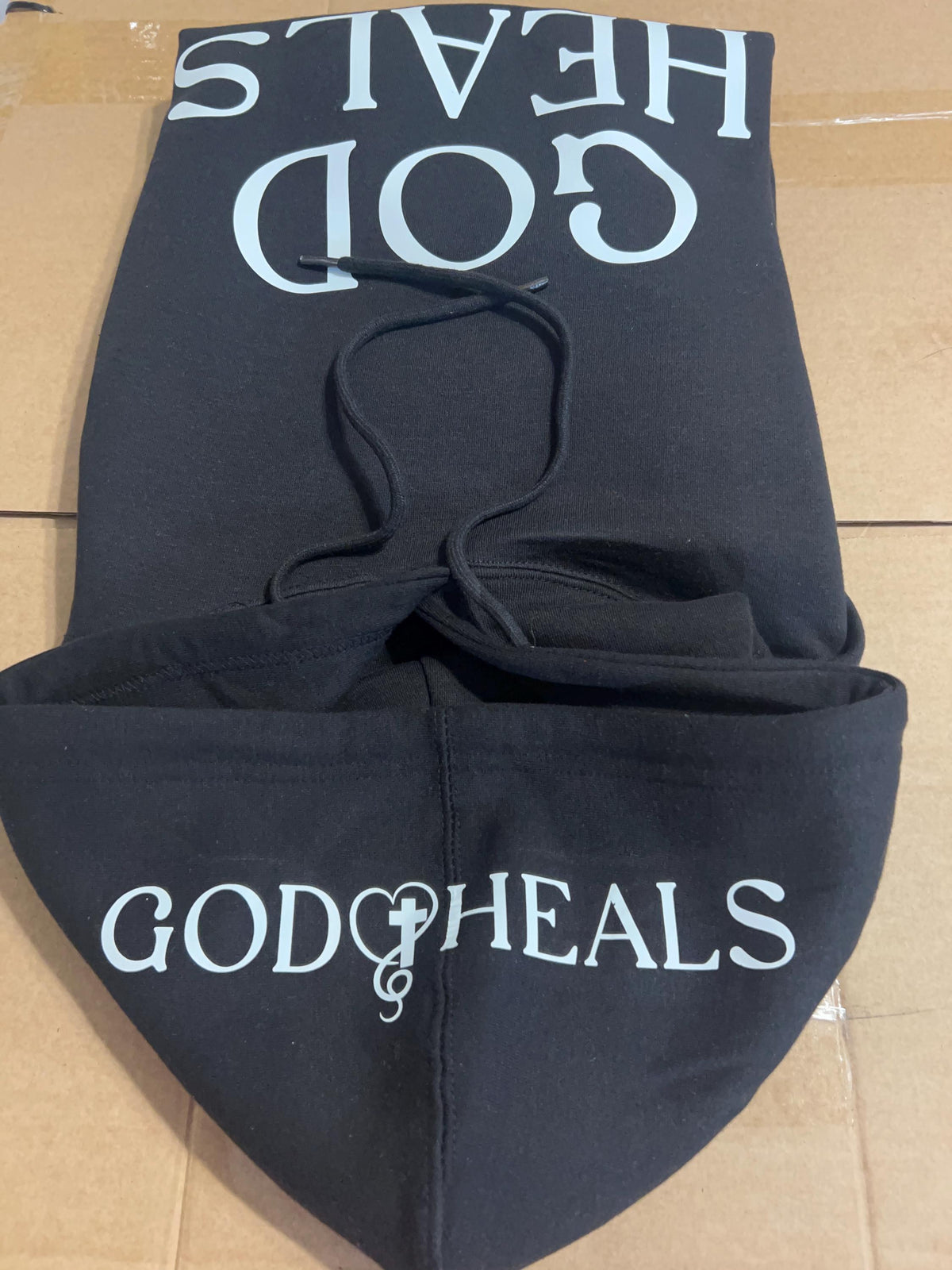 Custom Christian Hoodie | God Heals w/verse | unisex style |  Gift