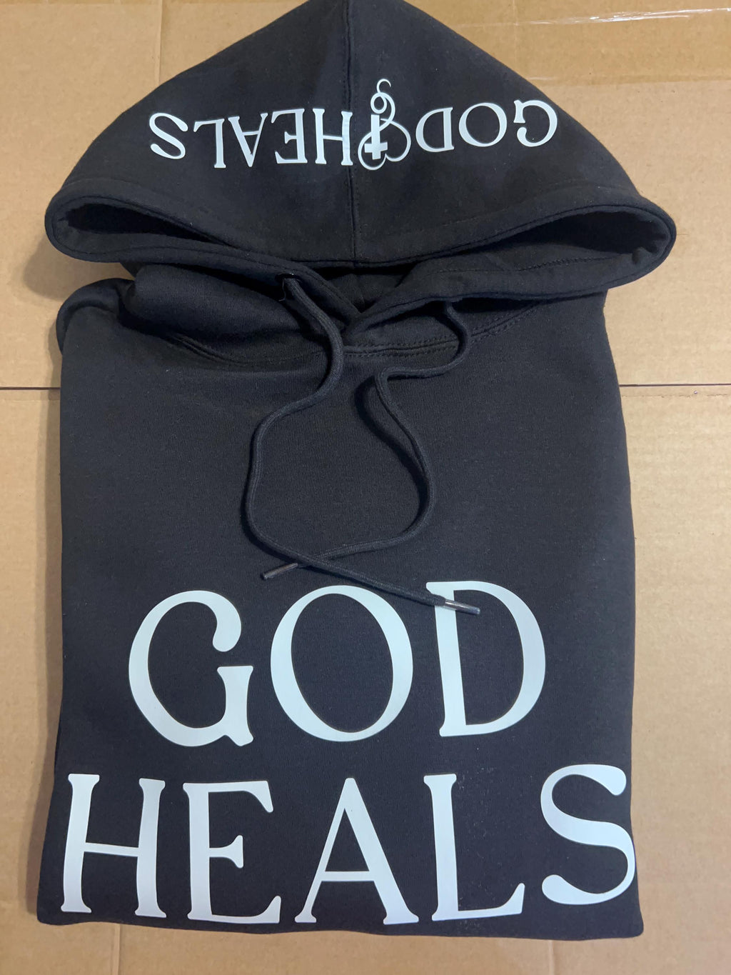 Custom Christian Hoodie | God Heals w/verse | unisex style |  Gift