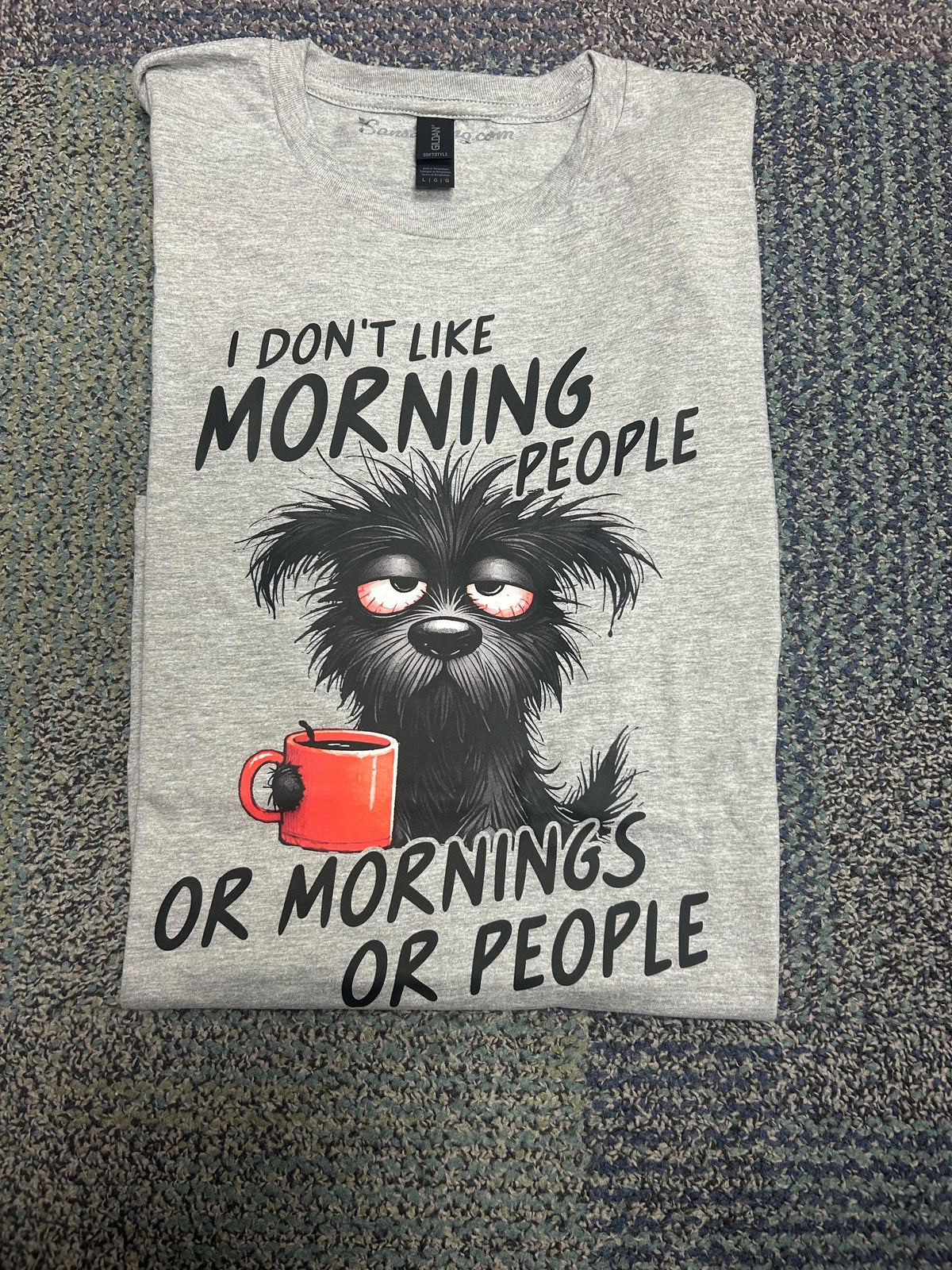 Graphic Tshirt | I Don't Like Mornings Or People